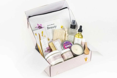 Lavender Spa Gift Box Bath Body Relaxation Set