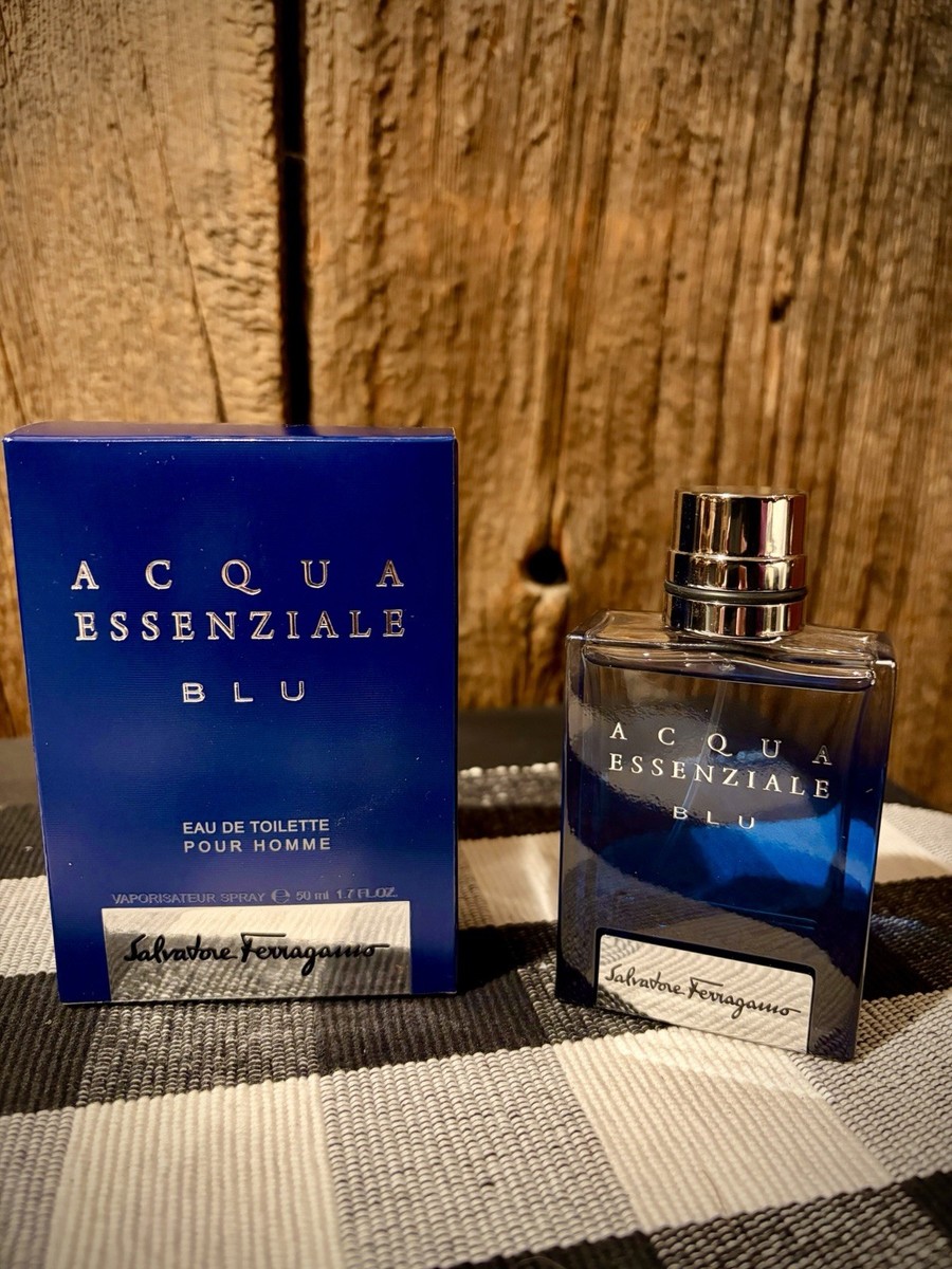 Salvatore Ferragamo Men's Acqua Essenziale Blu EDT 1.7 oz