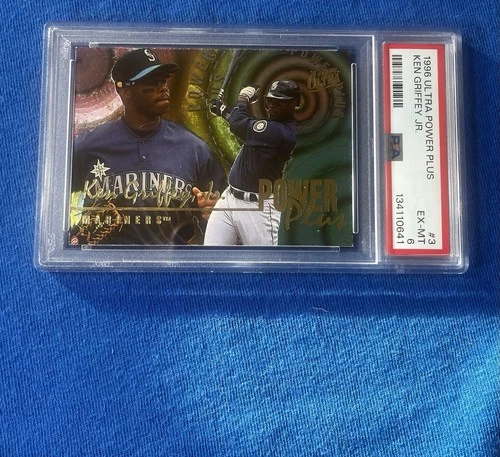 Ken Griffey Jr. 1996 Ultra Power Plus Psa 6