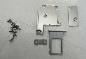 Original Apple iPhone 6S Plus Schrauben Blech Abdeckung Kleinteile Deckel Set