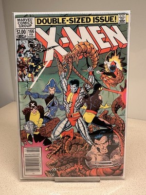 The Uncanny X-Men #166 Marvel US Comic Newsstand Edition  