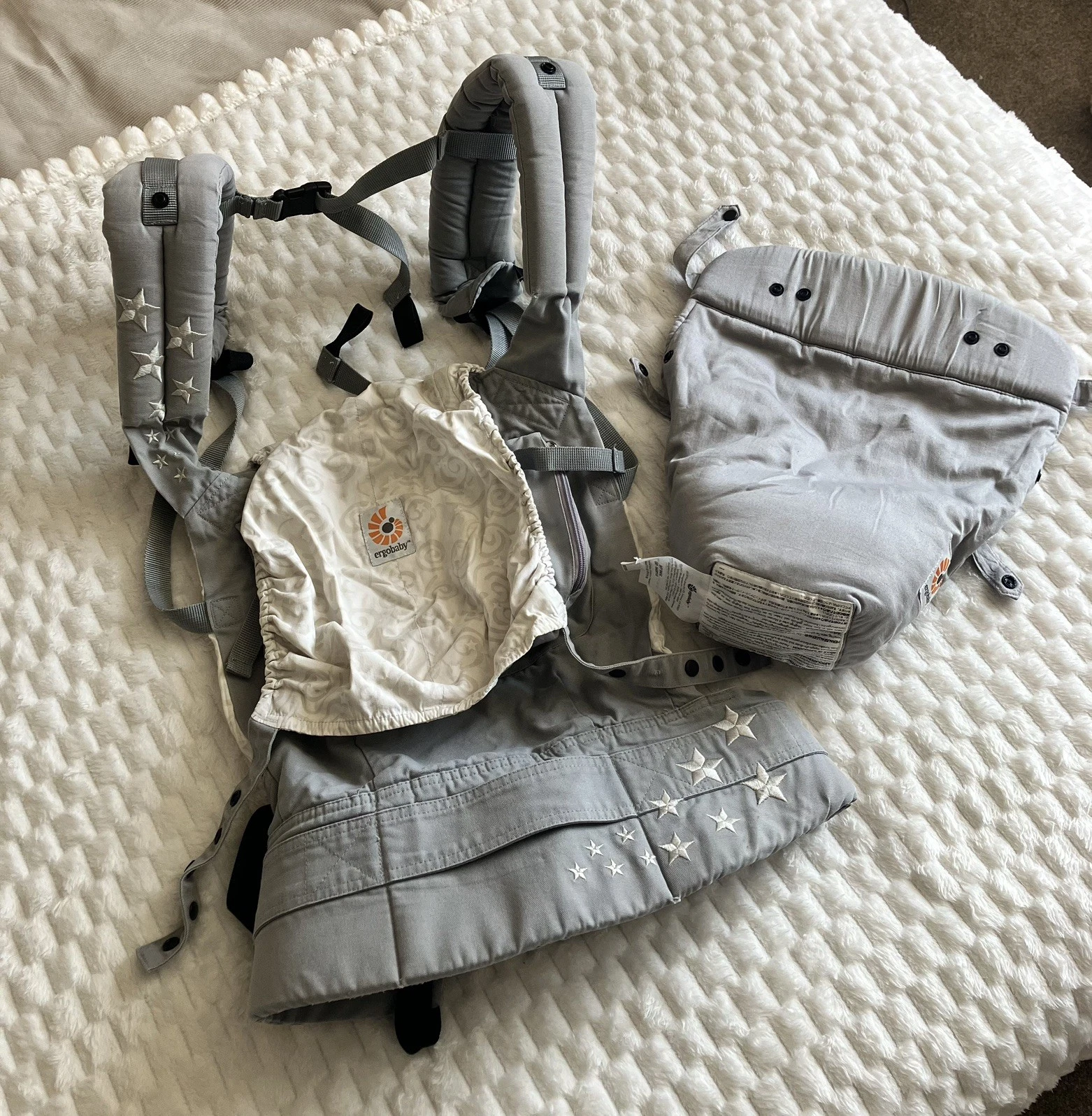Ergobaby Ergo Original Baby Carrier In Galaxy Grey
Opens in a new window or tab