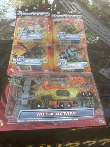 VINTAGE TRANSFORMERS ROBOTS IN DISGUISE RUINATION COMBINER 5 FIGURE SET NEW 2001