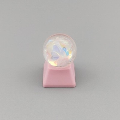 Crystal Ball Keycap Esc keycaps DIY Personality Custom Keycap Replacement Bot...