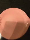 Vintage Fiesta Ware Rose/ Pink Serving Plate / Cake Platter 10.75in
