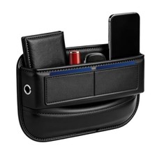 Premium Leather Car Seat Gap Filler Organizer, Universal Fit Prevent Item