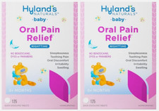 Hylands Baby Nighttime Oral Pain Relief Tablets 2 PACK 