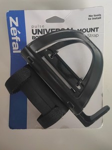 Pulse Universal Water Bottle Bike Cage (Multi-Position, Black)