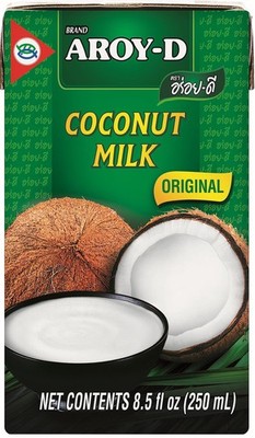 Aroy-D Coconut Milk 8.5 Fl Oz (Pack of 12) 