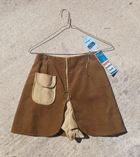 Vintage DEADSTOCK NWT 60s / 70s Size 5 HOT PANTS micro, mini skirt, skort, GEM