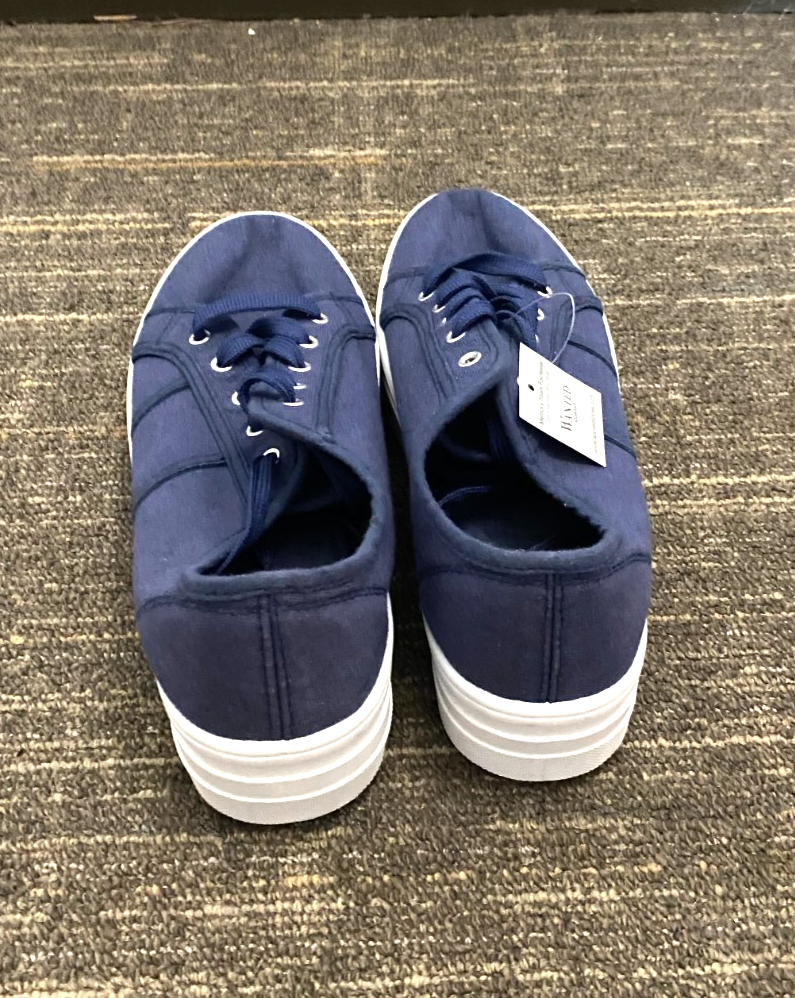 SAOLA Sneakers blu WANTED taglia 8 calzature memory foam indossate tre volte