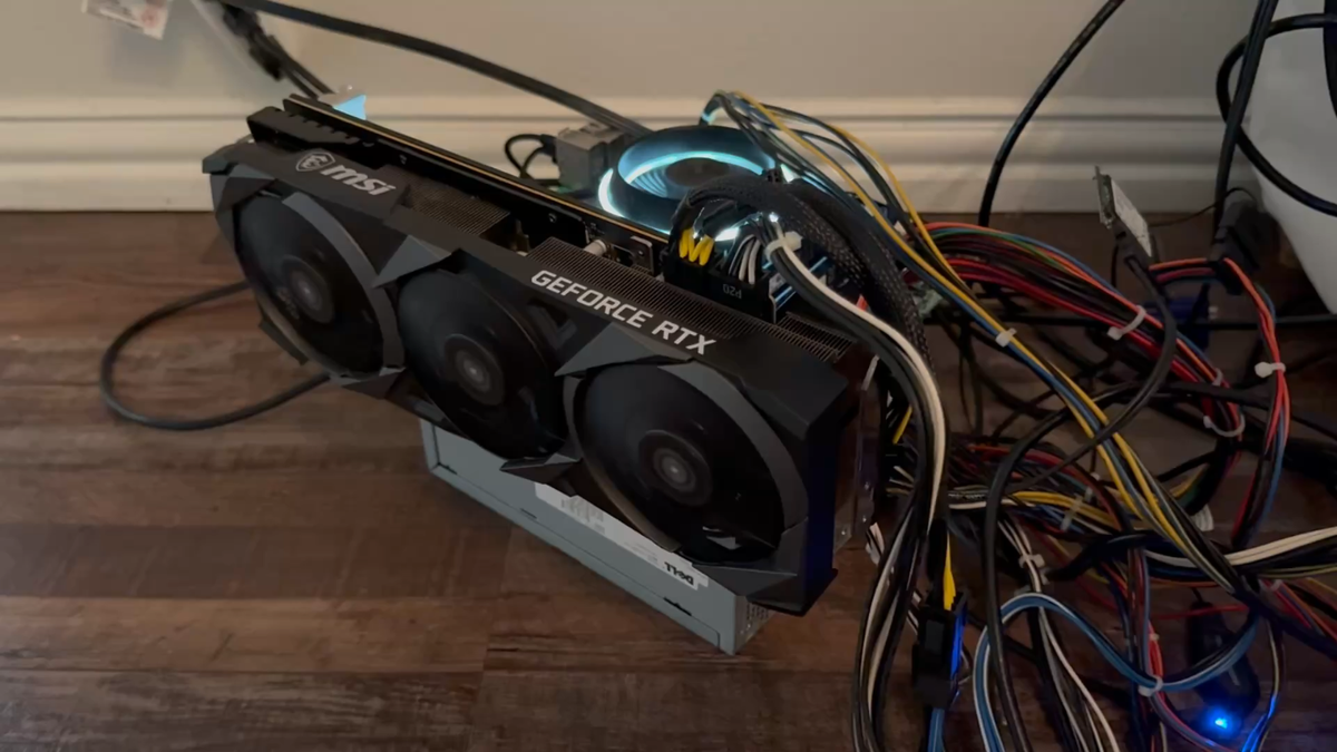 GeForce RTX 3080 VENTUS 3X 10G OC ① MSI RTX 3080 Ventus 3X 10G OC – 10GB GDDR6X – Detected - Defective