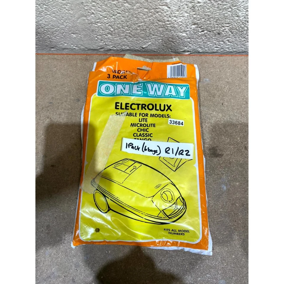 One Way Vacuum Cleaner Dust Bags for Electrolux Microlite Classic 1-Pack, 6 Bags - Image 4 of 4