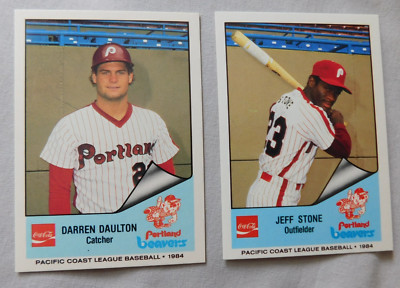 1984 Cramer Portland Beavers Baseball Card #1-22 Pick One