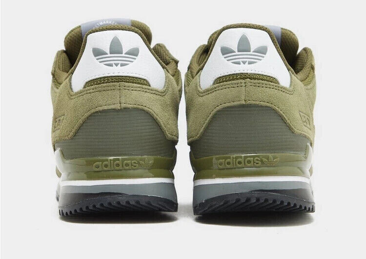 adidas Originals Men's ZX 750 Trainers in Green and White | eBay