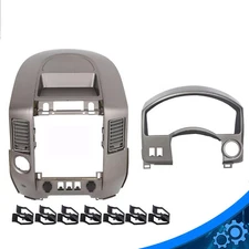For Nissan Titan Armada 2004-06 Instrument Cluster Dash Panel & Dash Radio Bezel