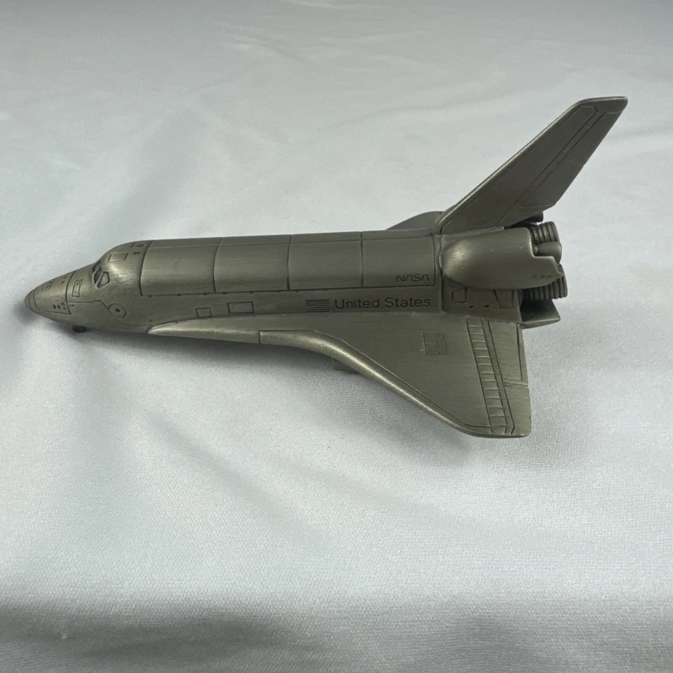 Grupo de 2 Transbordador Espacial Danbury Mint Peltre NASA 1:293 Concorde 1:306 Foto 4 de 4