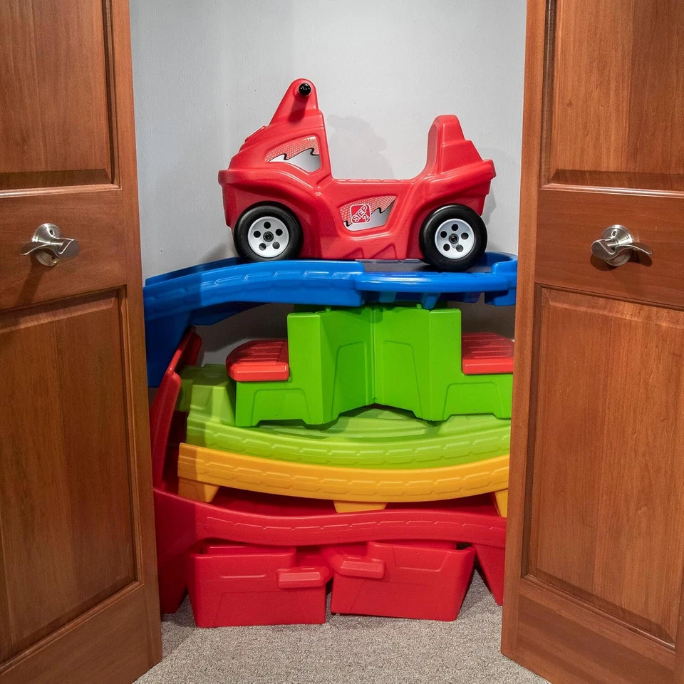 Paquete de expansión de pista de montaña rusa, 3 pies adicionales, montaña rusa de juguete para niños Foto 4 de 4