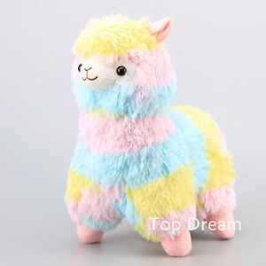 Keel Toys 15cm Rainbow Llama Cuddly Soft Plush Toy for sale online