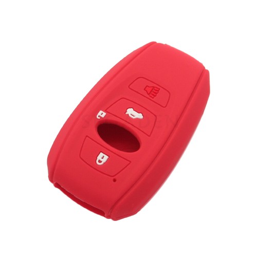 Silicone Remote Smart Key Cover fit for SUBARU WRX BRZ Legacy Forester 4 BTN - Picture 40 of 54