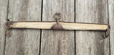 Antique Vintage Wood Evener Bar Double Tree Yoke horse Ox Western Primitive 36”