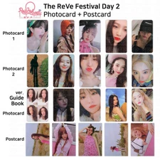RED VELVET The Reve Festival Day 2 Guide Book Official Photocard Postcard KPOP