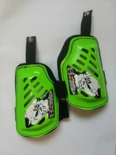 HRP Sports Flak Jak chest protector arm guards bicep guards vintage Br. Green 