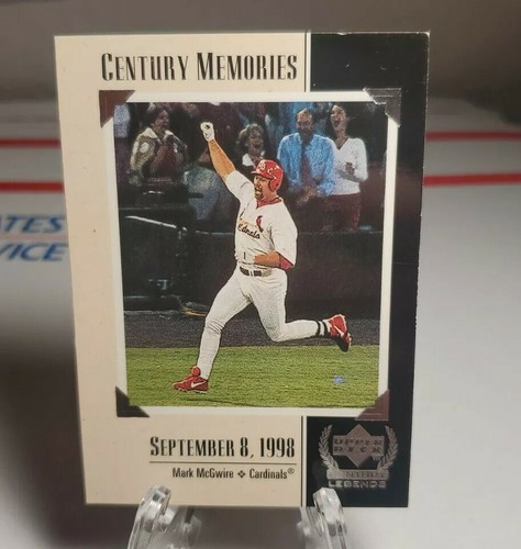 Mark McGwire 1998 Upper Deck Century Legends Oakland Athletics #125 - Picture 1 of 2