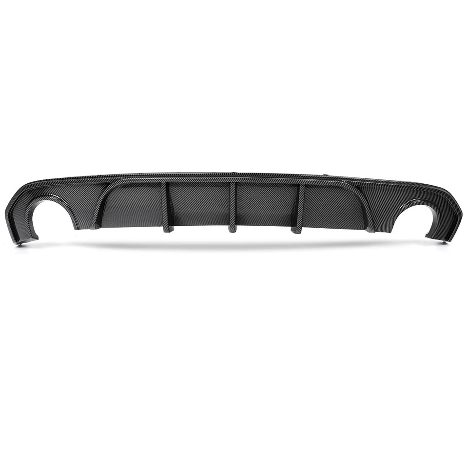 For BMW 4 Series G26 430i Gran Coupe 2021-24 Rear Bumper Diffuser Carbon Look Foto 2 de 4