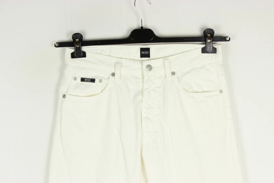 Pantalones de mezclilla para hombre Hugo Boss Arkansas1 talla W33 L30 corte r... - Imagen 4 de 4