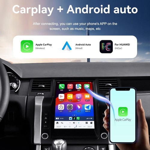 12.1" Android auto Car radio Stereo For Range Rover Sport L320 2005-2009 Carplay - Picture 8 of 16