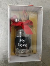 My love magic glitter ornament