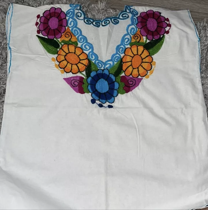 Viscoso flor Ajuste Mexican Embroidered Top Blusa Bordada Mexicana For Women Different Colors | eBay Viscoso flor Ajuste Mexican Embroidered Top Blusa Bordada Mexicana For Women Different Colors | eBay