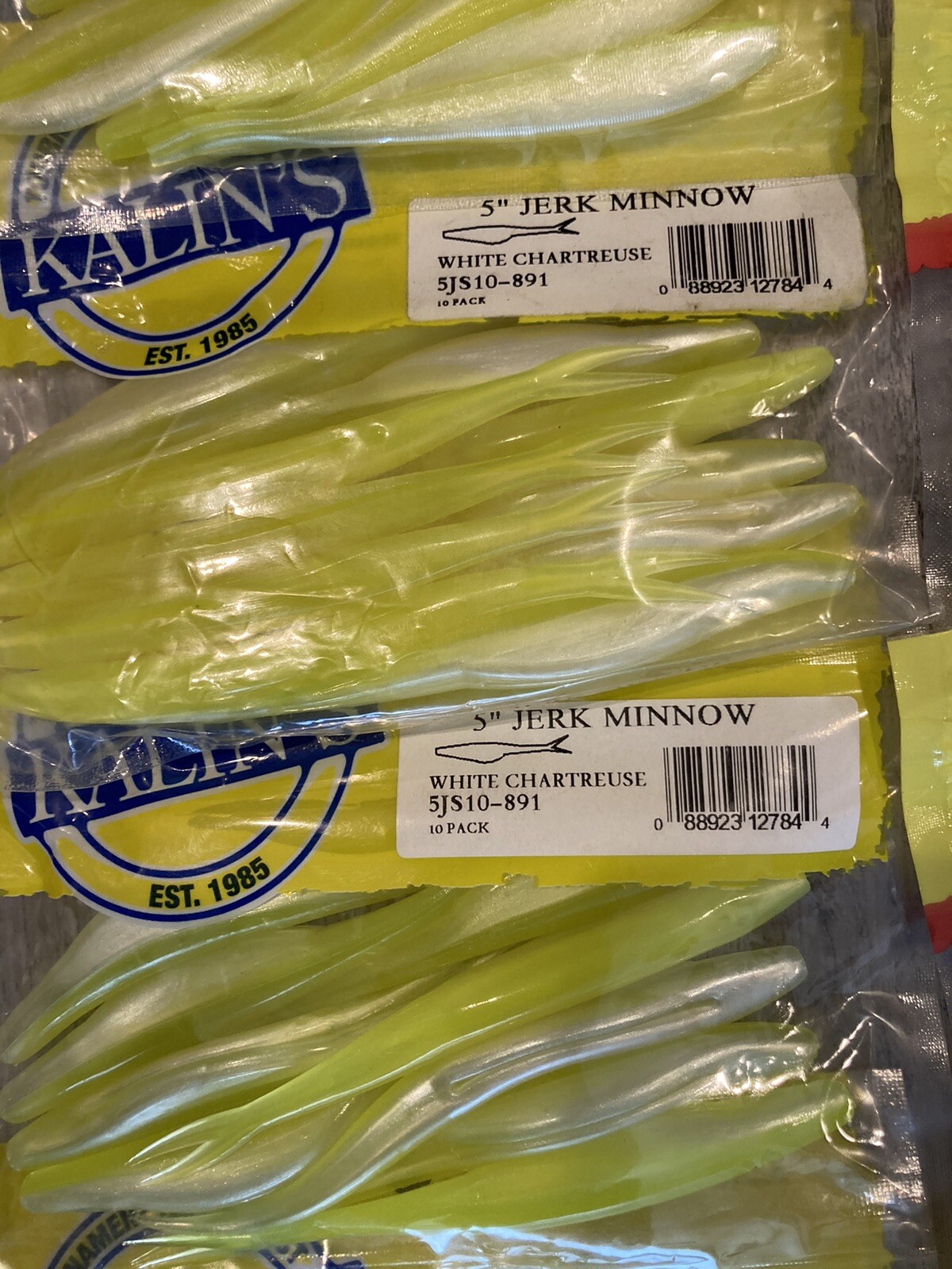 Lot of 26 Sealed Packs Mixed Soft Plastics - Kalin’s - Howie’s - PowerBait - Yum - Image 9