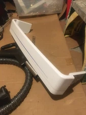 GE REFRIGERATOR freezer DOOR bin retainer SHELF white blue 200D3981P003