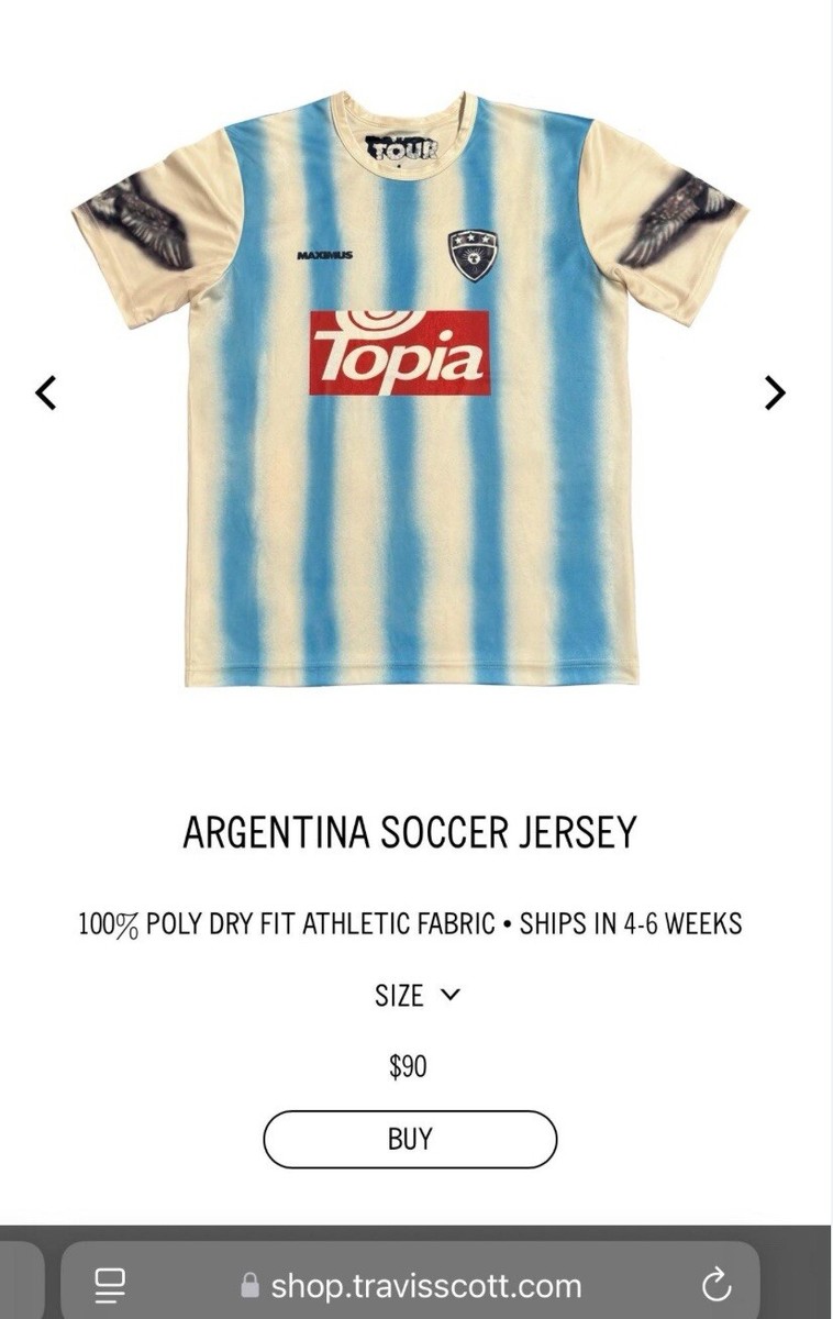 ウェア Travis Scott Argentina Soccer Jersey image.jpg