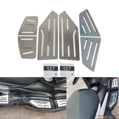 Stainless Steel Footrest Foot Pegs Pedals For VOGE SR4Max SR 4MAX LX350T 2023-24