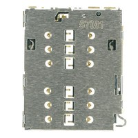 Google Nexus 6P Sim Reader Slot Konnektor Pins Karte Kartenleser Card