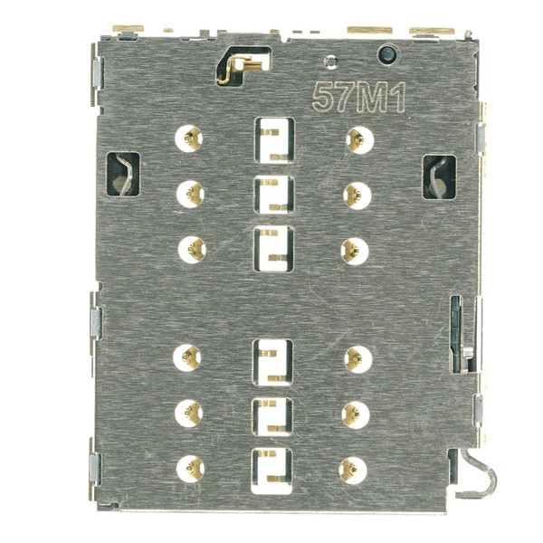 Google Nexus 6P Sim Reader Slot Konnektor Pins Karte Kartenleser Card-image