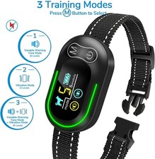 Obroża kory dla psa, akumulatorowa inteligentna obroża szczekająca Wizco, trening przeciw kory