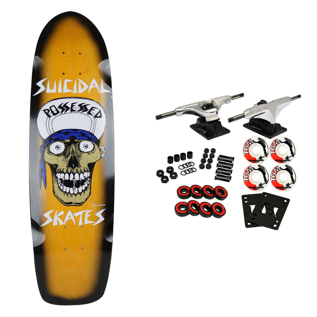 Dogtown Skateboard Complete Suicidal Skates Punk Skull 70s Dogtown Skateboard Complete Suicidal Skates Punk Skull 70s