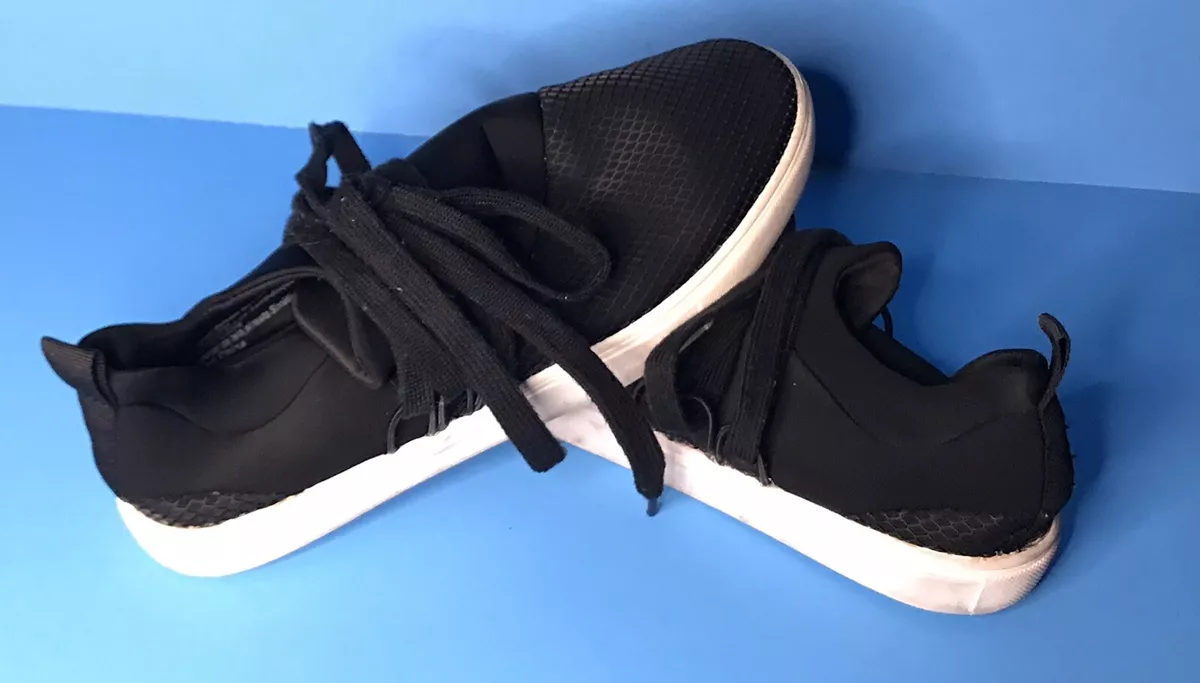 BRASH Womens Slip On BLACK Sneakers Tennis Shoes Size 9 eBay