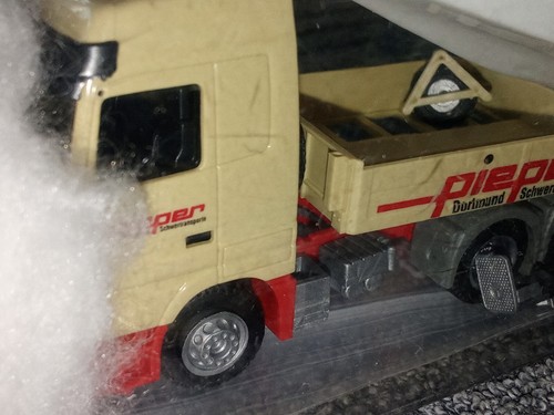 ZH997 Albedo H0 1:87 Mercedes Benz Actros Tieflader "Pieper" m Boot Yacht - Bild 6 von 14