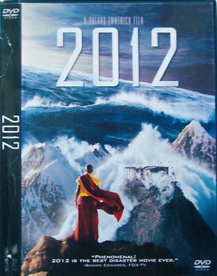 2012: Roland Emmerich Disaster Film (DVD, 2009, VG) John Cusack
