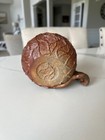 Rare One of a Kind Pottery Stoneware Mug Coffee Cup Artist Made Narley Vines — photo 6