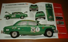 1950 Ford Custom Tudor Race Original Imp Brochure Specs Info 50