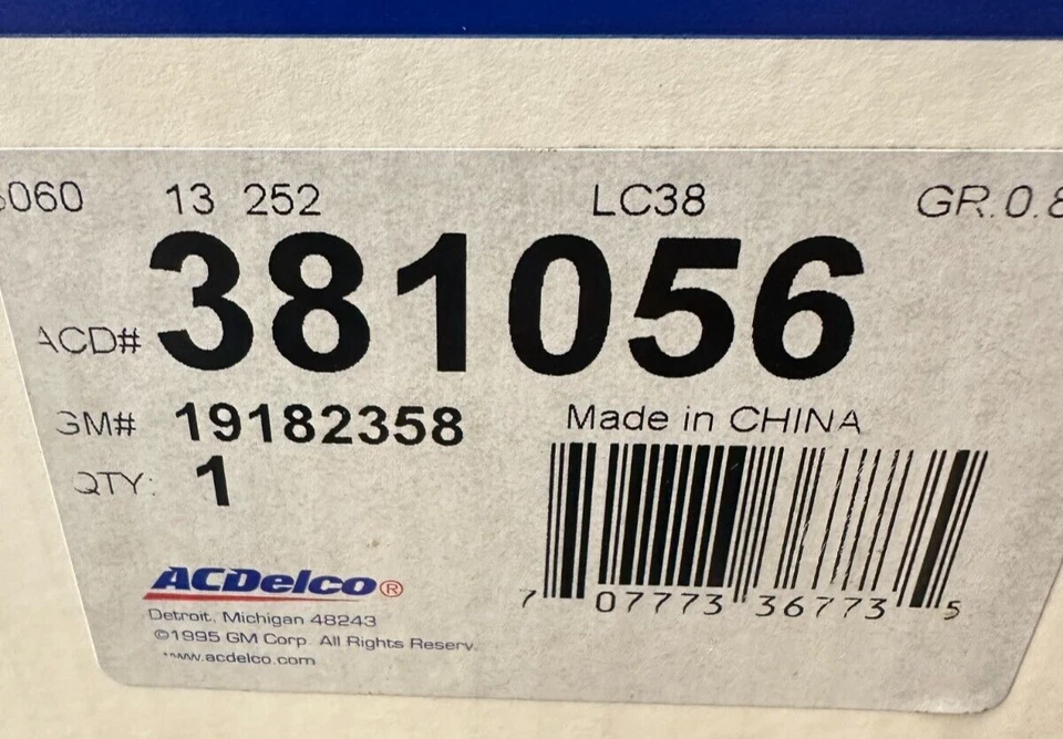Kit de embrague de transmisión ACDelco para Toyota Corolla Paseo Tercel 1987-1999 381056 Foto 4 de 4