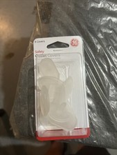 GE 371793 Plastic Outlet Covers - Clear, Pack of 8 50271