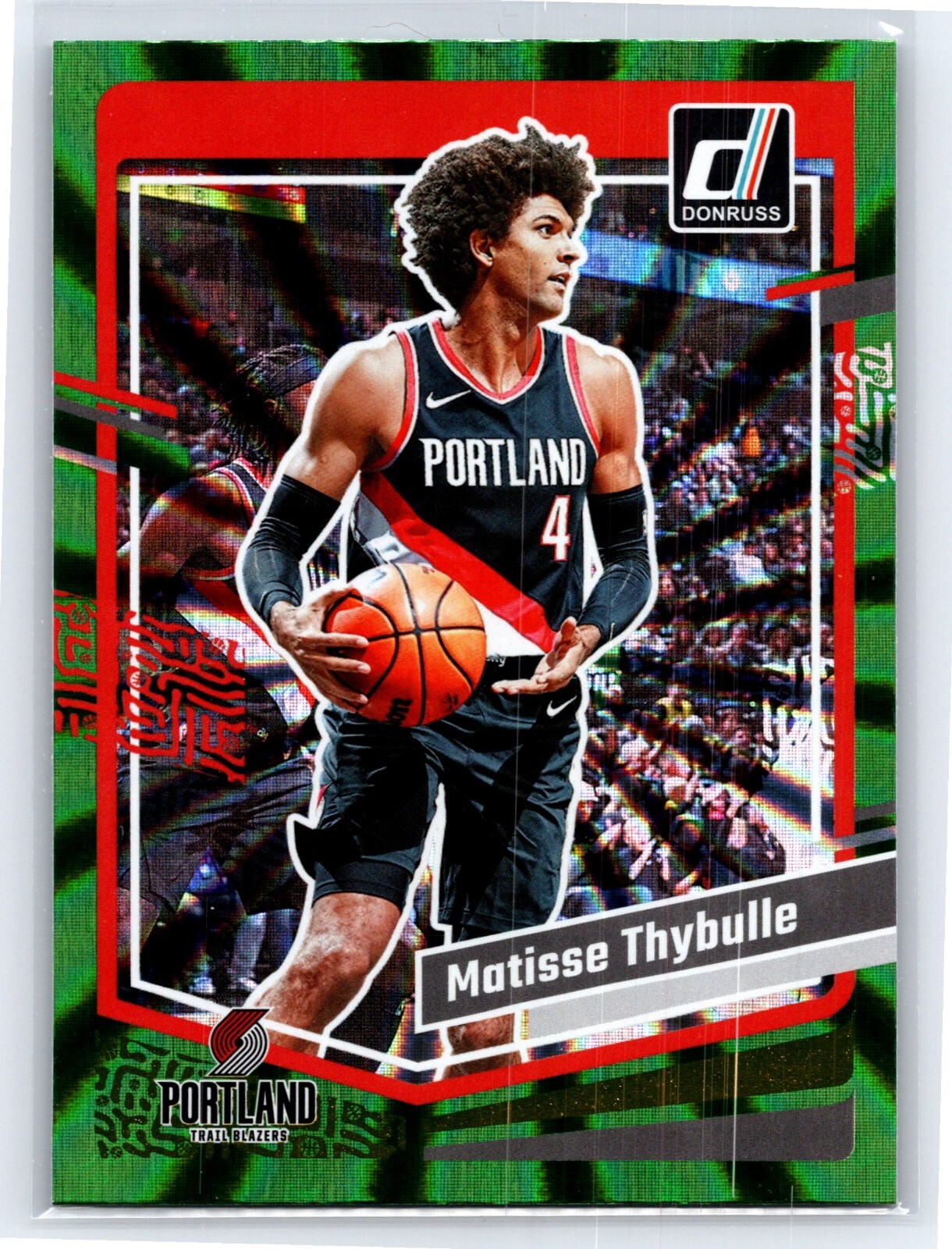 2023-24 Panini Donruss - #52 Matisse Thybulle Holo Green Laser