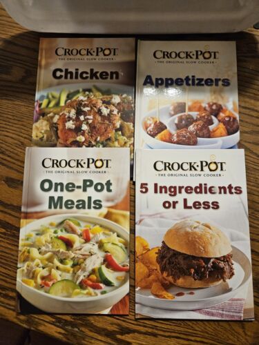 Crock Pot The Original Slow Cooker Appetizers - Hardcover By Crock Pot - GOOD - 第 1/9 張圖片